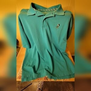 Mickey Mouse polo shirt, extra large men Teal,